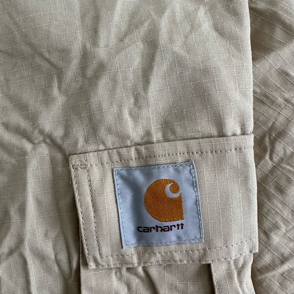 CARHARTT WIP CARGOS TAN/BEIGE - Picture 5 of 9